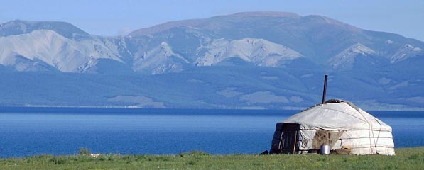 Jurte am Huvsgul See